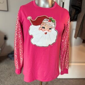 Southern Grace Santa shirt